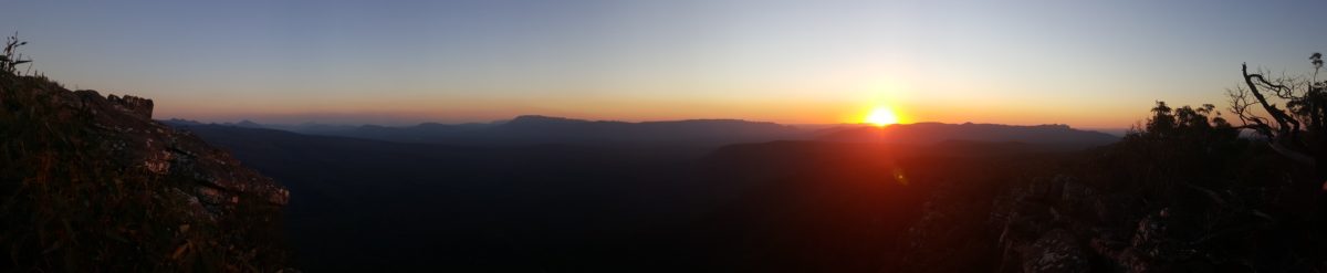 Sunset at reeds lookout