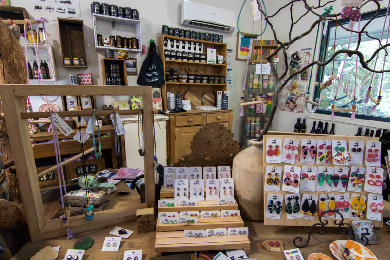 Shop Shop at reception Halls Gap lakeside Tourist Park